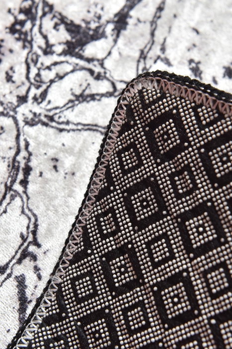 Mijölnir Juego de alfombras de baño Marble - White Mijölnir Juego de alfombras de baño Marble - White